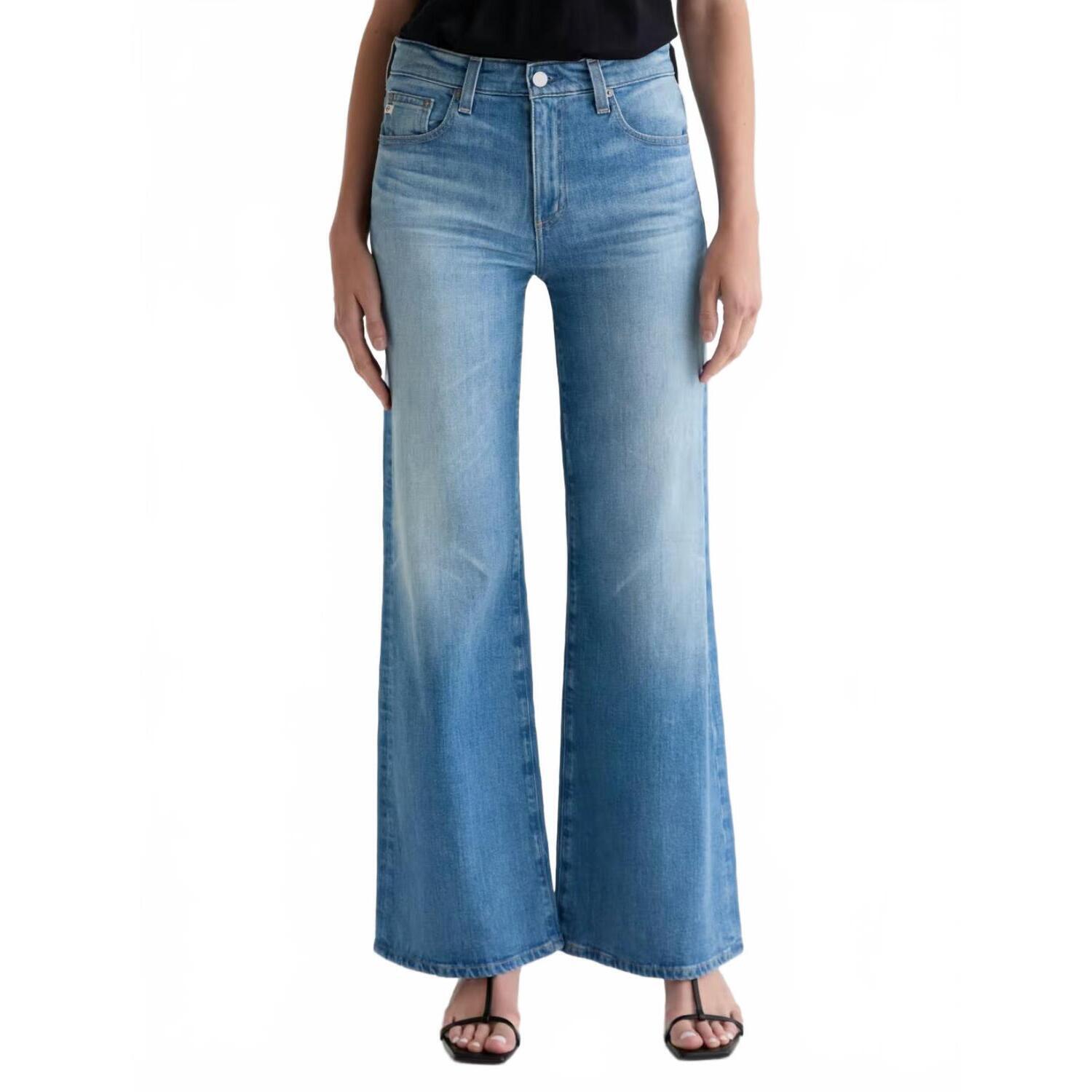 New Ag Jeans Saige Bisou Jeans In Blue